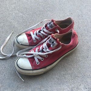 Classic red converse